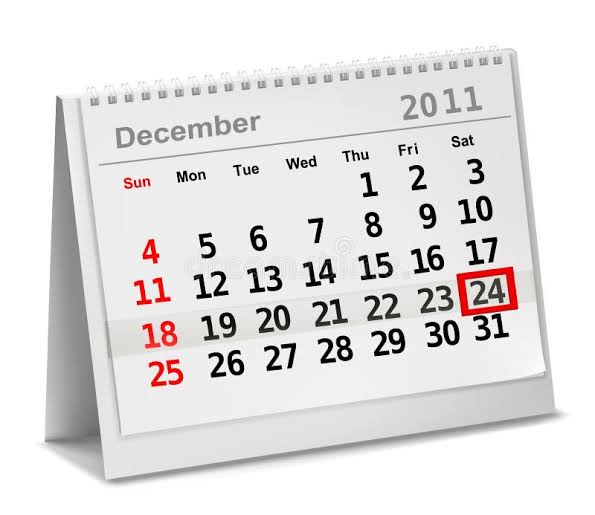A calendar with a date circled next to a pen